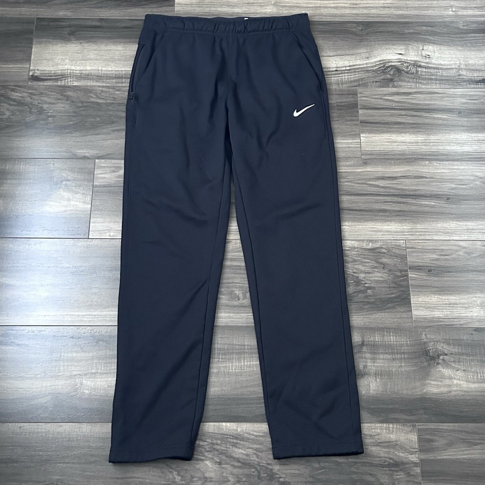 Nike Therma-FIT Sweatpants Mens Medium Black Fleece Athletic DQ4856-010